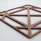 Ekena Millwork Medium Buxton Decorative Fretwork Wood Wall Panels, Walnut, 15 3/8"W x 15 3/8"H x 3/8"T WALW16X16X0375BUXWA - alternate 4